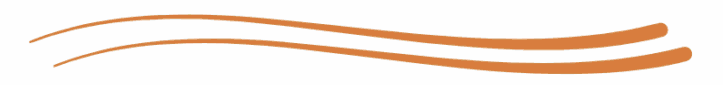 two waved lines orange color